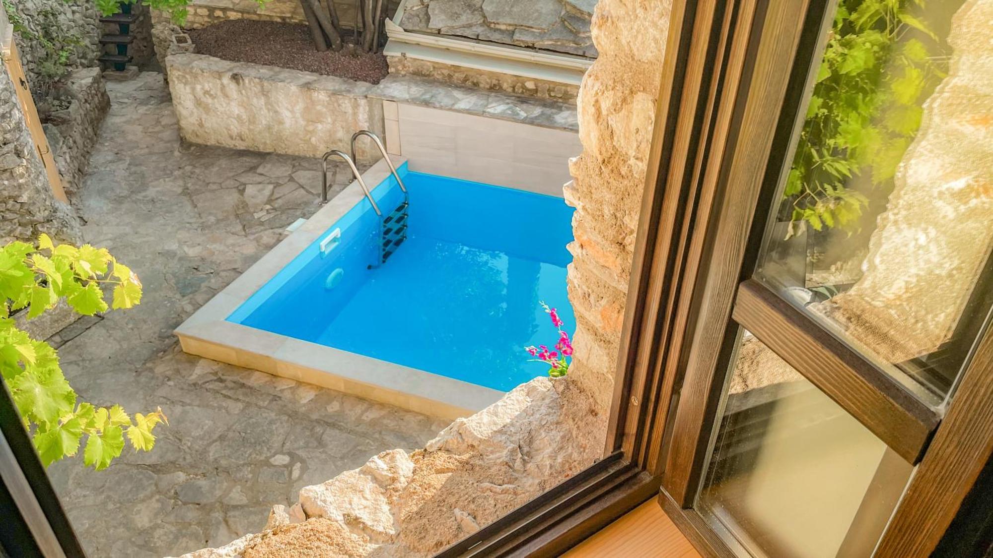 Villa Historic Pocitelj With Pool And Incredible Views On The River And Landmarks Ngoại thất bức ảnh